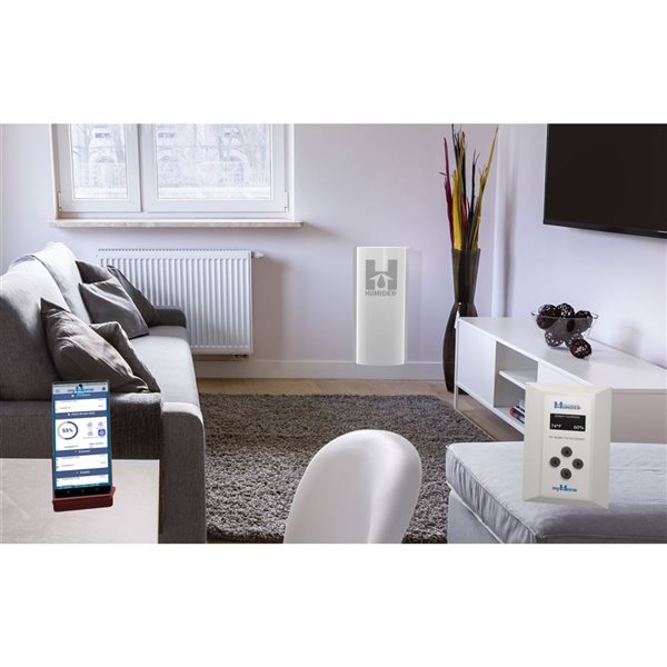 Humidex Energy Efficient MyHome Smart Digital Tamperproofed Apartment Air Ventilation System