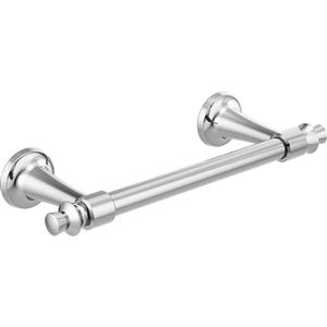 DELTA Dorval 8-in Wall Mount Chrome Towel Bar