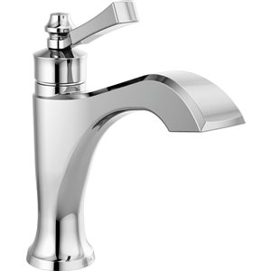 DELTA Dorval High-Arc Chrome Single Handle Bathroom Faucet