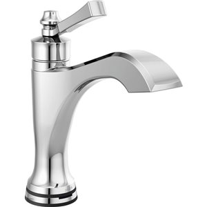 Robinet mitigeur de salle de bain Dorval de DELTA tactile, chrome