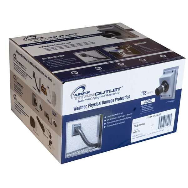 AIREX TITAN OUTLET HVAC Line-Set Penetration Cover