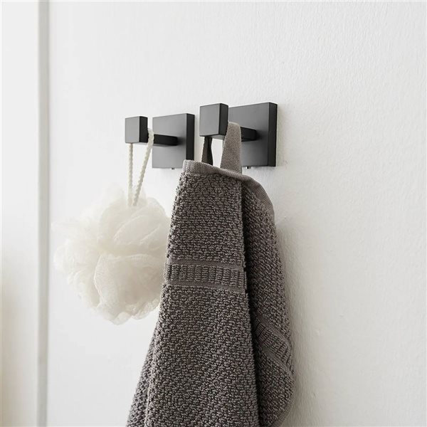 BWE 5-Piece Matte Black Bath Hardware Set