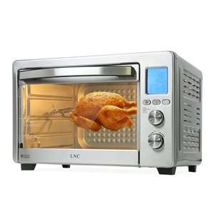 LNC Stainless Steel 34-Quart Air Fryer Toaster Oven