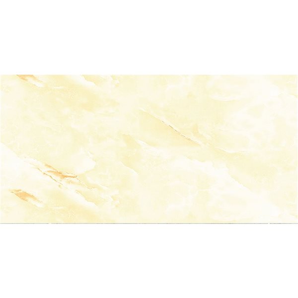 Dundee Deco Yellow, White 2 ft X 1 ft Peel & Stick Wall Panels, Sample