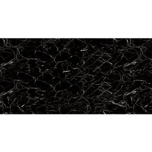 Dundee Deco Black, White 6-in x 6-in Peel & Stick Wall Panels, Sample