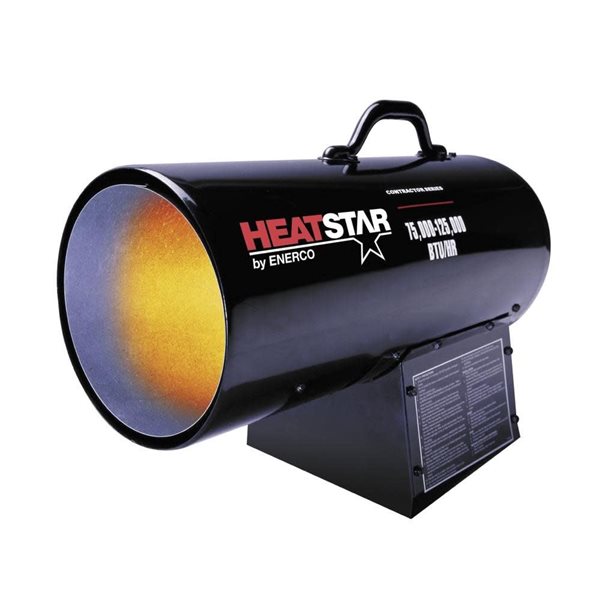 HeatStar 125,000 BTU Forced Air Propane Industrial Heater