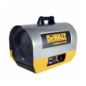DEWALT 44,357 - 68,242 BTU 3-Phase Forced Air Electric Heater