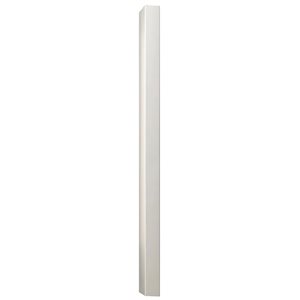 everhome 4-in x 4-in x 8-ft White Vinyl Pearl Fence Post