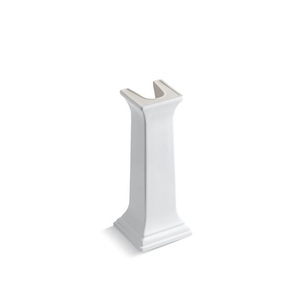 Socle pour lavabo de salle de bains Memoirs de KOHLER, blanc