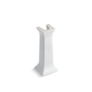 KOHLER Memoirs Bathroom Sink Pedestal - White