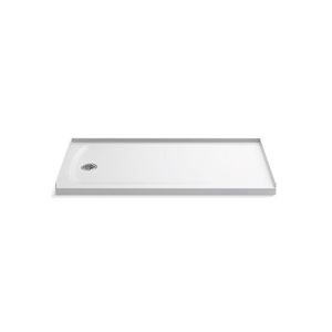 KOHLER Ballast 60 x 32-in Single Threshold Shower Base - White