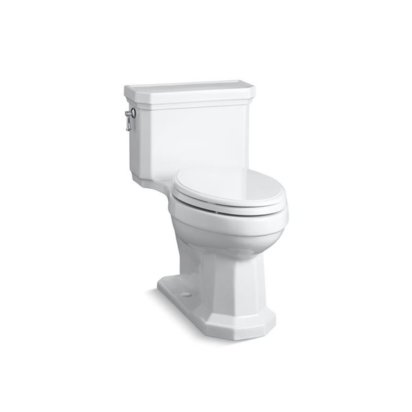 KOHLER Kathryn Comfort Height Elongated 1-Piece 4.8 LPF Toilet - White