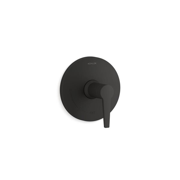 KOHLER Pitch Lever Shower Faucet Handle - Matte Black