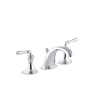 KOHLER Devonshire 1,2 GPM Chrome Widespread Bathroom Sink Faucet