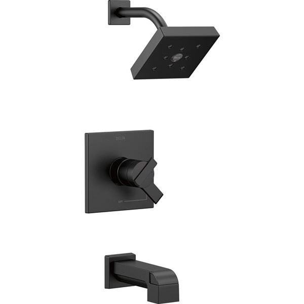 DELTA Ara Monitor 17 Series Tub and Shower Trim - Matte Black