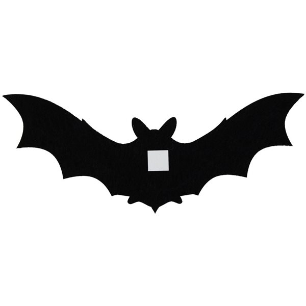 Northlight 12-in Black Halloween Posable Felt Bats - 10/Pack