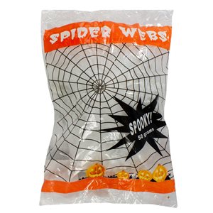 Northlight 10-in Stretchable White Spider Web Halloween Decoration