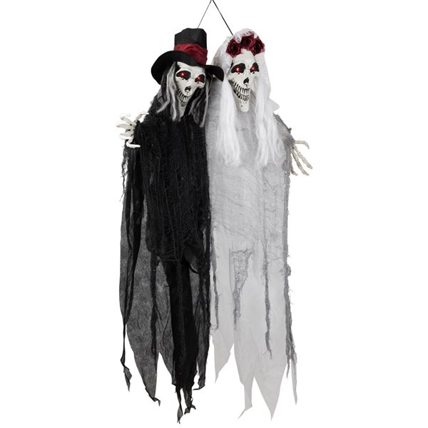 Northlight 47-in Lighted Vampire Couple with Sound