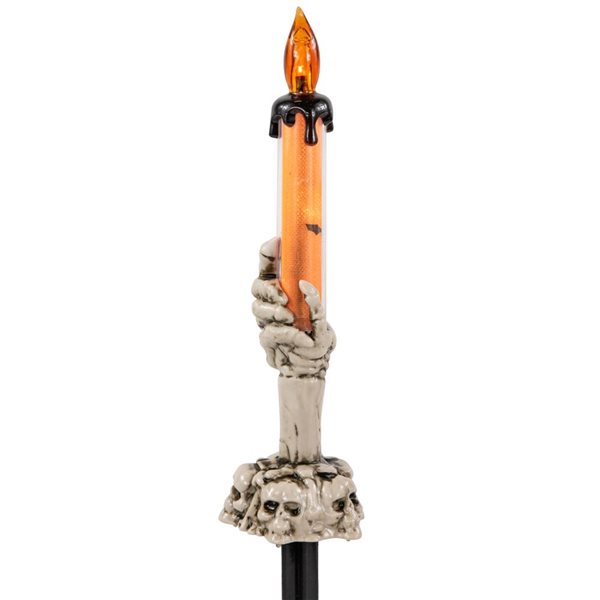 Northlight 8.5-in LED Lighted Skeleton Candle - 6/Pack