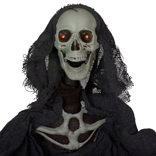Northlight 50-in LED Lighted and Animated Winged Grim Reaper