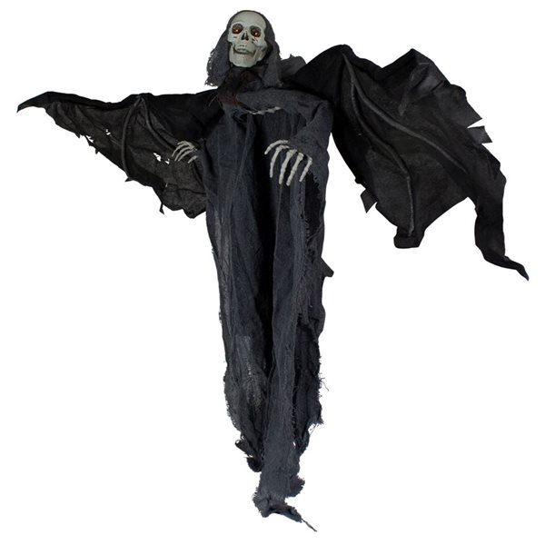 Northlight 50-in LED Lighted and Animated Winged Grim Reaper
