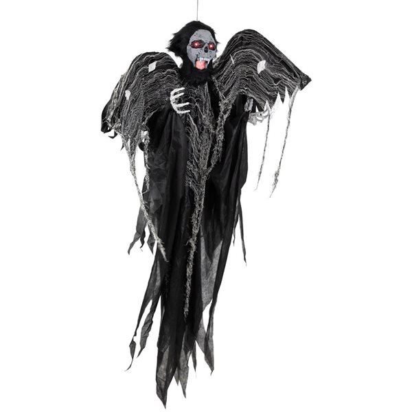Northlight 5-ft Animated Hanging Zombie Vampire with Lights and Sound