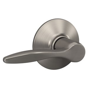 Schlage Delfayo Hall/Closet Passage Interior Door Handle Lever Rated AAA - Satin Nickel