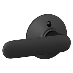 Schlage Davlin Non-Turning Lock Dummy Door Lever - Matte Black