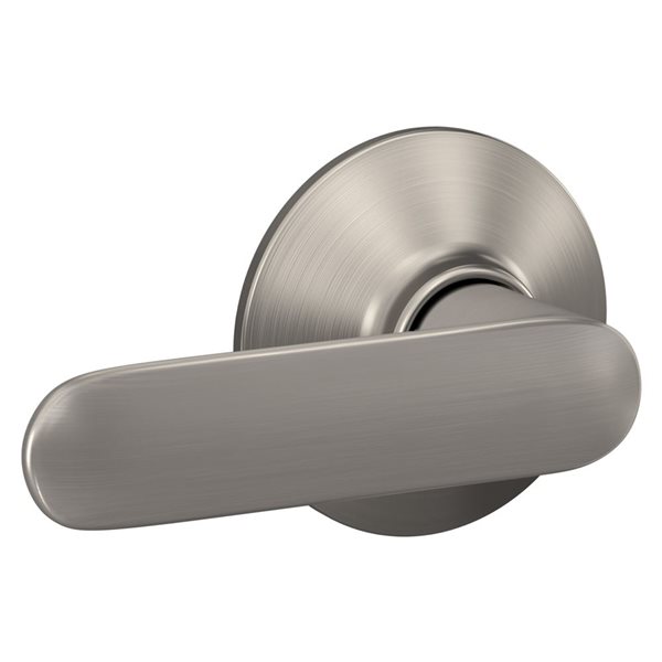 Schlage Davlin Hall/Closet Passage Interior Door Handle Lever Rated AAA - Satin Nickel