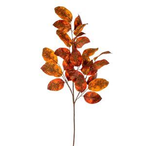 Vickerman 32-in Orange Artificial Apple Leaf Spray - 6/Pack