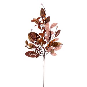 Vickerman 32-in Green Brown Artificial Leaf Spray - 2/Pack