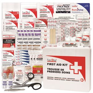 First Aid Central Contractor Plastic First Aid Kit for Ontario Section 8