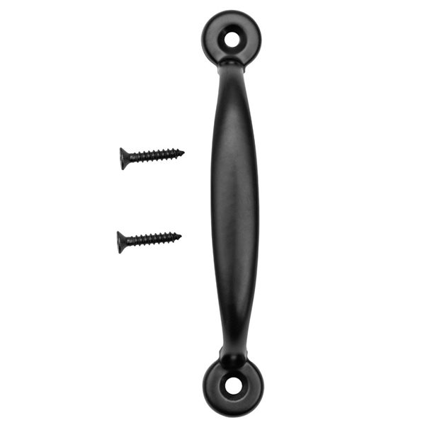 Ideal Security Screen Door Pull Handle - Black