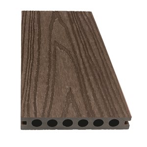 everhome 12-ft Pecan Brown Tunnel Core Composite Deck Planks - 7 Box/Pallet