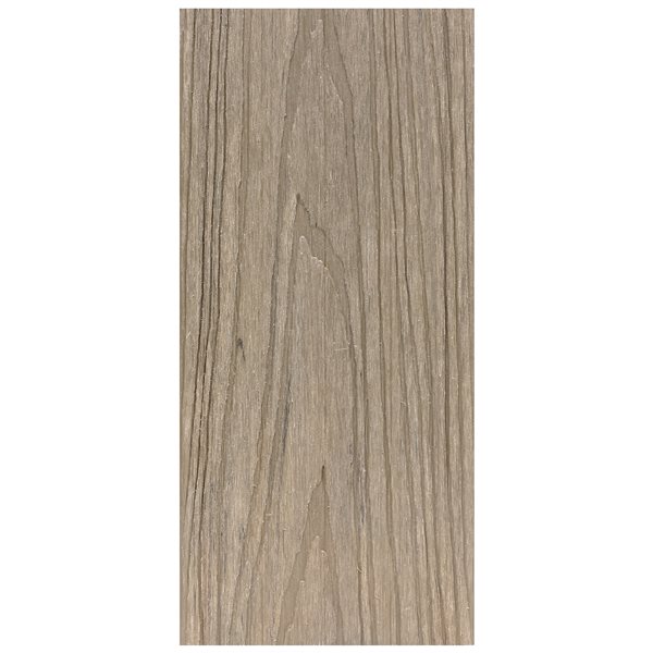 everhome 12-ft Sahara Stone Solid Core Composite Deck Planks - 5 Box/Pallet