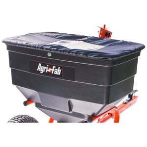 Agri-Fab 125-185lb Spreader Hopper Black Cover with Clear Window