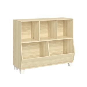 Rangement à jouets polyvalent Kids Catch-All RiverRidge Home 35 po, grain de bois clair