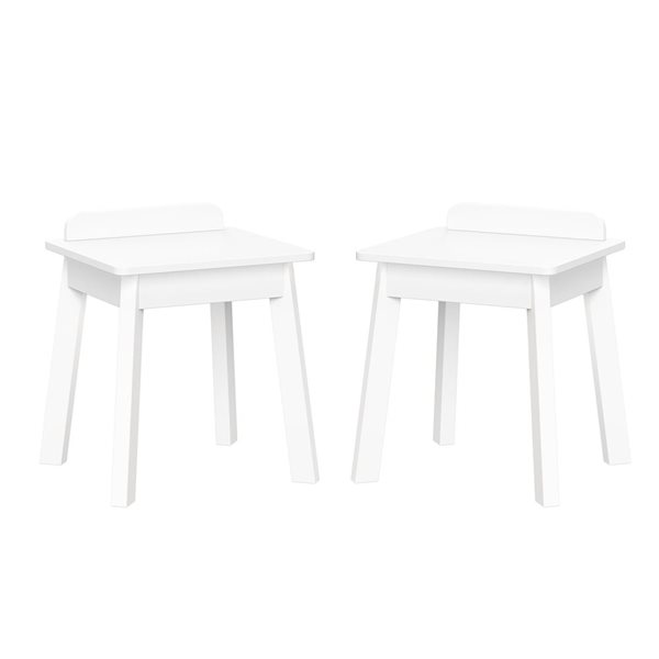 Lot de 2 chaises pour enfants RiverRidge Home - blanc