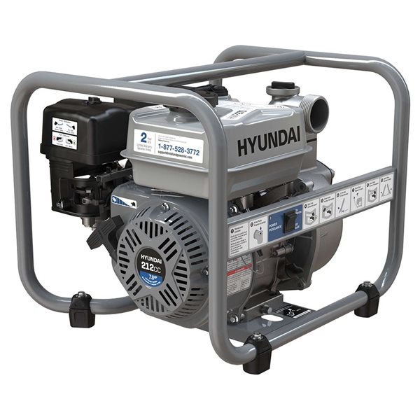 Hyundai 2-in 7 HP Gas Powered Water Pump