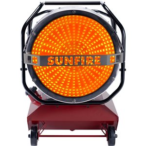 Sunfire SF80 80,000 BTU Portable Radiant indoor/Outdoor Dual Fuel Diesel/Kerosene Heater