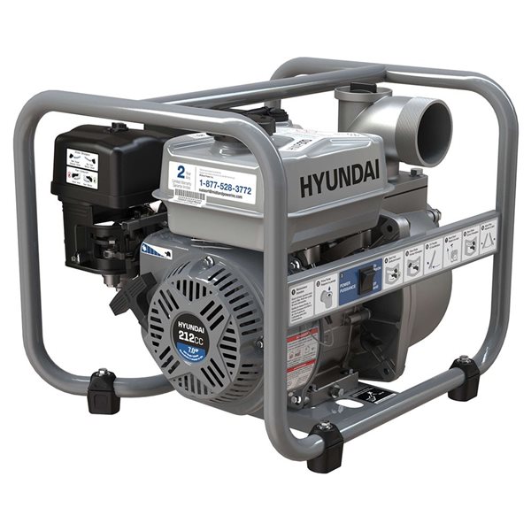 Hyundai 3-in 7 HP Gas Powered Water Pump