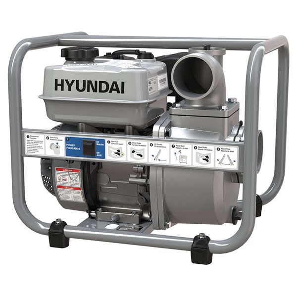 Hyundai 3-in 7 HP Gas Powered Water Pump