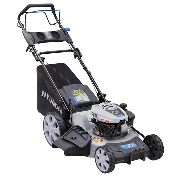 Tondeuse à gazon automotrice à vitesse variable Hyundai 22 po 173 cm³ 3-en-1 à essence