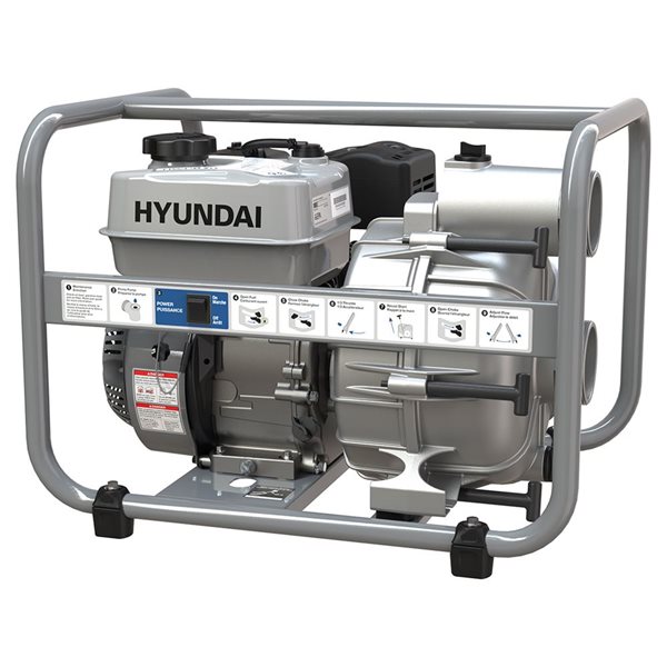 Hyundai 3-in 7 HP Gas Powered Water Trash Pump