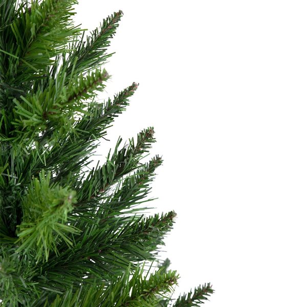 Northlight 24-in Mini Balsam Pine Artificial Christmas Tree in Burlap Base  Unlit