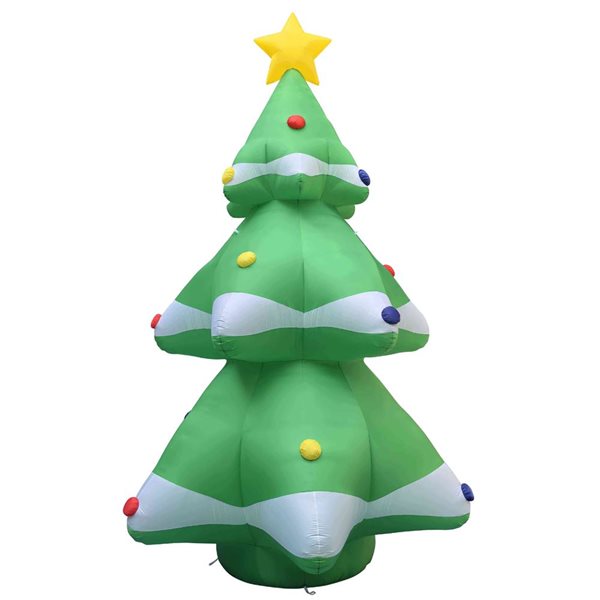 Northlight 20-ft Lighted Inflatable Christmas Tree Outdoor Commercial Christmas Decoration