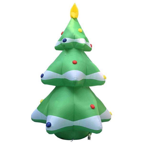 Northlight 20-ft Lighted Inflatable Christmas Tree Outdoor Commercial Christmas Decoration