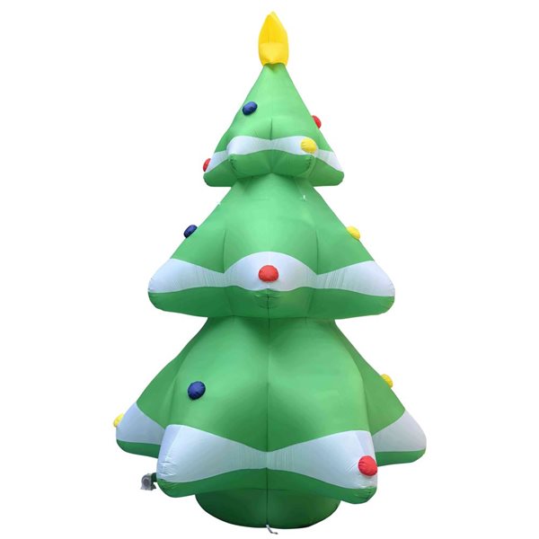 Northlight 20-ft Lighted Inflatable Christmas Tree Outdoor Commercial Christmas Decoration