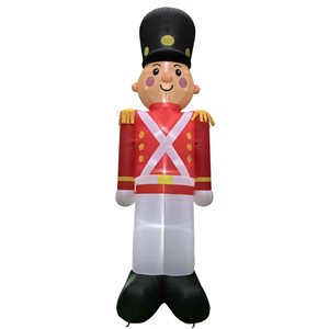 Northlight 20-ft Lighted Inflatable Soldier Outdoor Commercial Christmas Decoration