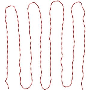 Northlight 15-ft Shiny Crimson Red Beaded Christmas Garland - Unlit